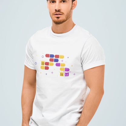 Men's Gamer Retro Logo Short Sleeve T-Shirt