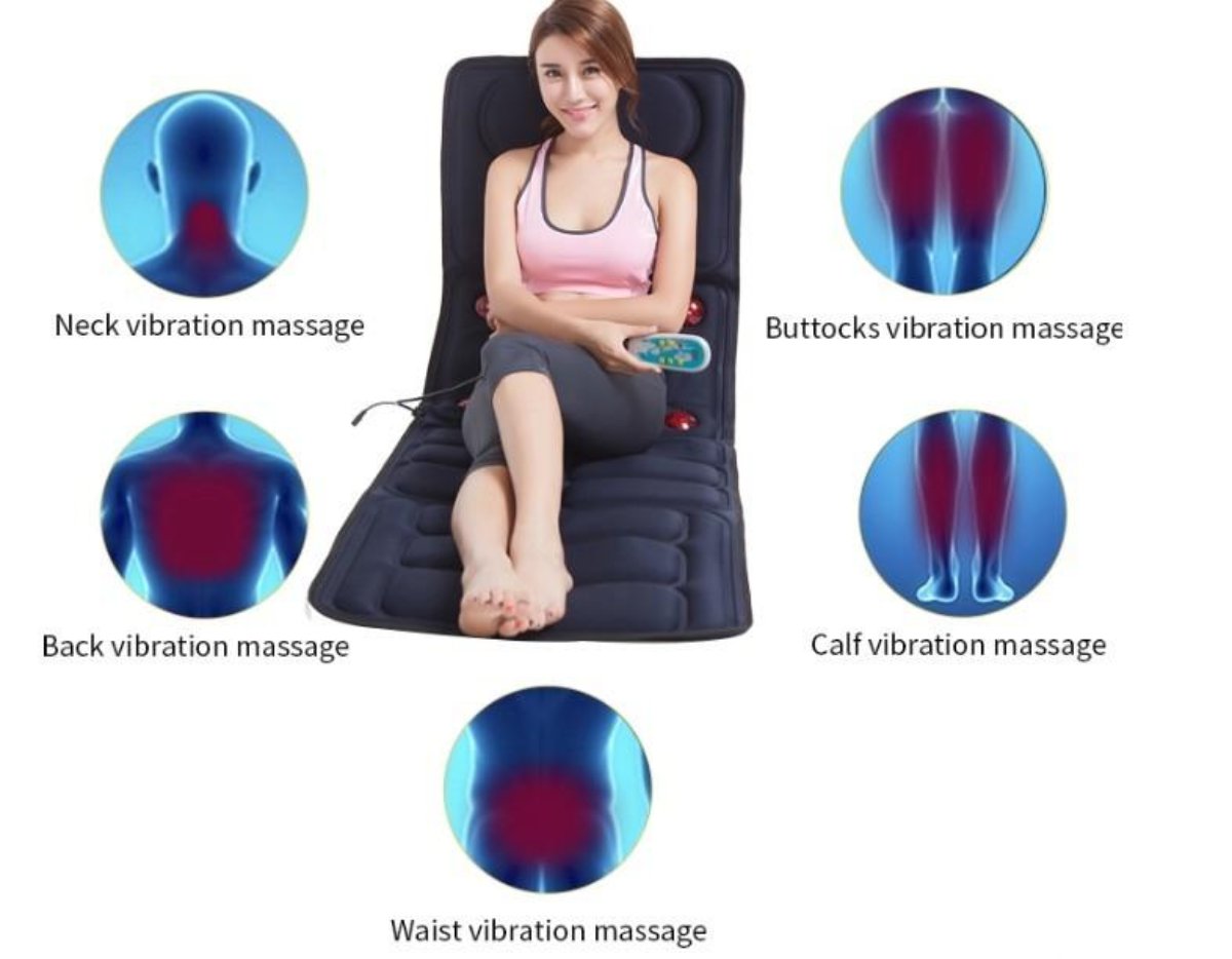 Full Body Heated Massage Cushion Mattress