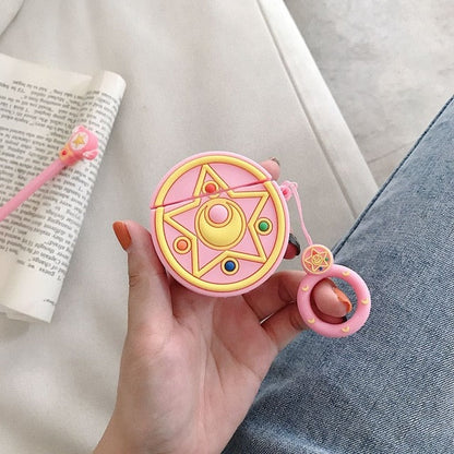 Cartoon Theme Silicone Airpods Case