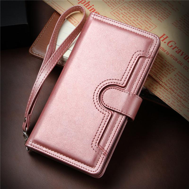 Multi-Functional Leather Wallet Case for iPhone