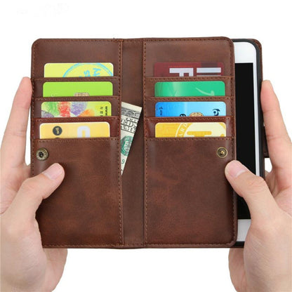 Multi-Functional Leather Wallet Case for iPhone