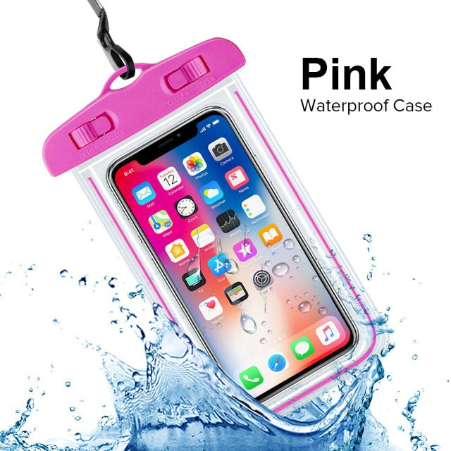 Universal 360 Waterproof Case for iPhones and Android Phones ( 3 PCS pack)