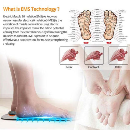 Portable Electronic Foot Massage Pad