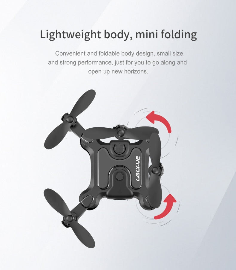 Ninja Dragons MFV2 Mini Quadcopter Drone Toy with HD Camera