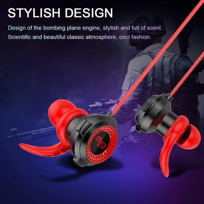 Dragon G2000 3.5mm Gaming Earphones with Extension Microphone