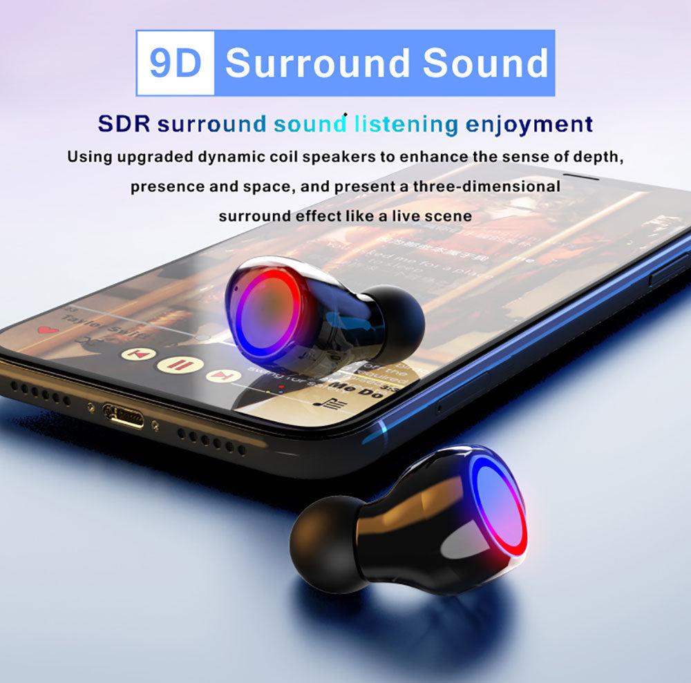 Dragon M12PRO 3D Surround Sound Bluetooth 5.0 True Wireless Earbuds