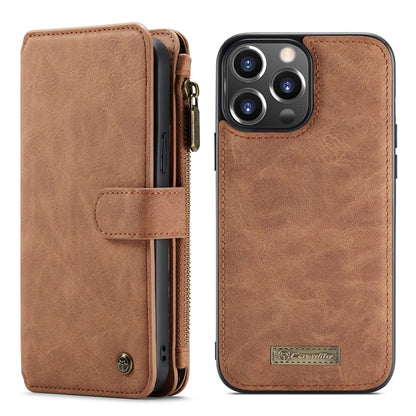 Premium Leather Wallet Flip Cover Phone Case for iPhone