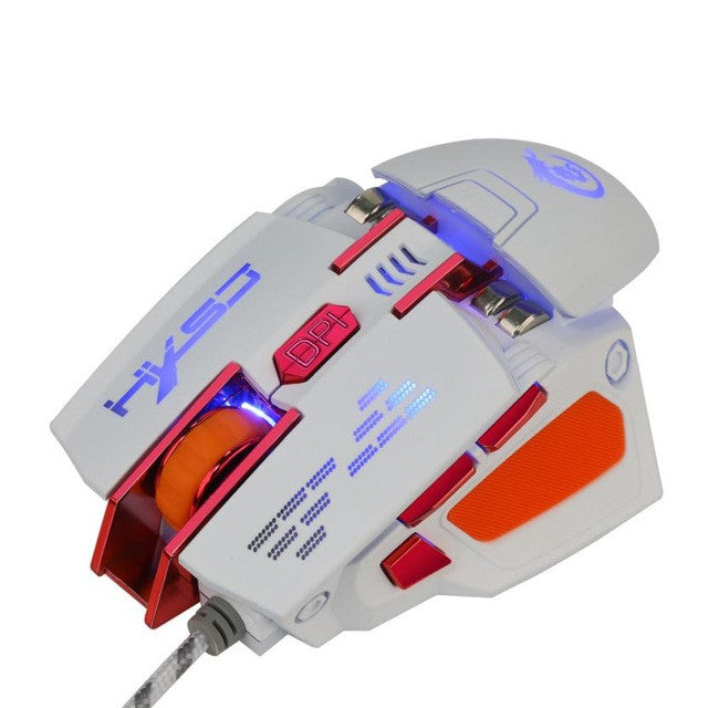 7D Buttons 4000DPI Optical Wired Gaming Mouse
