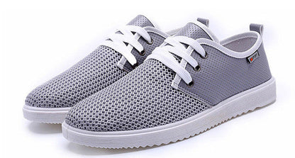 Mens Casual Lace Up Breathable Sneakers