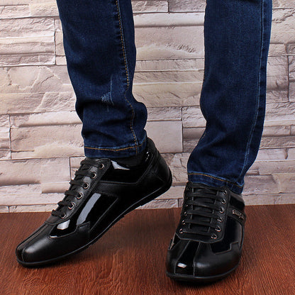 Mens Genuine Leather Lace up Shoes