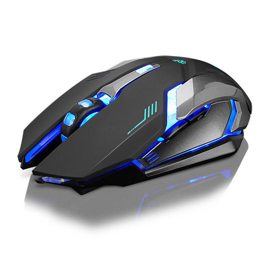Dragon Stealth 7 Wireless Silent LED Backlit USB Optical Gaming Mouse