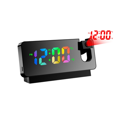 Adjustable LED Digital Projection Alarm Clock