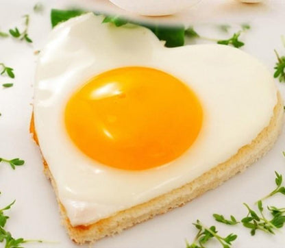 Stainless Steel Fried Egg Pancake Shaping Mold 4 pcs set