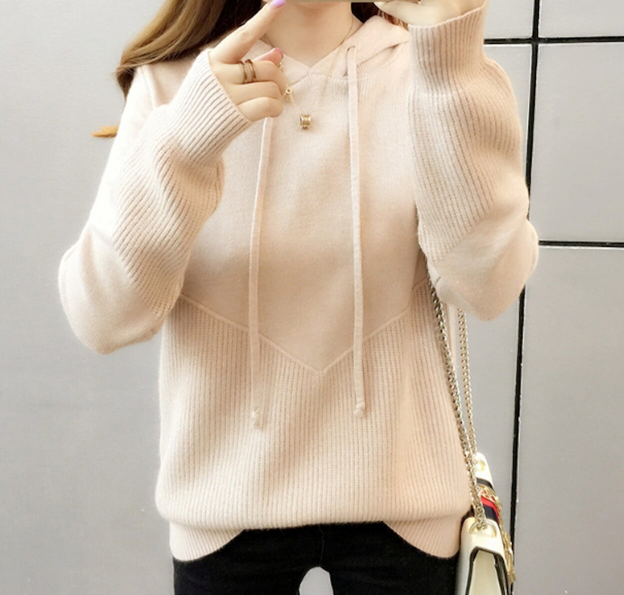 Womens Hooded Sweater