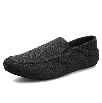 Mens Canvas Loafers